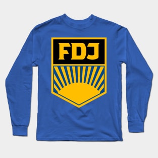 FDJ - Free German Youth Logo Long Sleeve T-Shirt